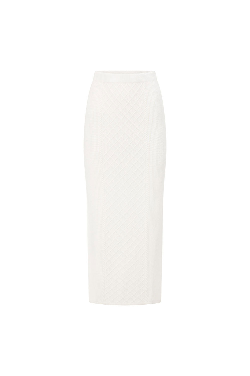 Lotus Skirt - Cable Knit