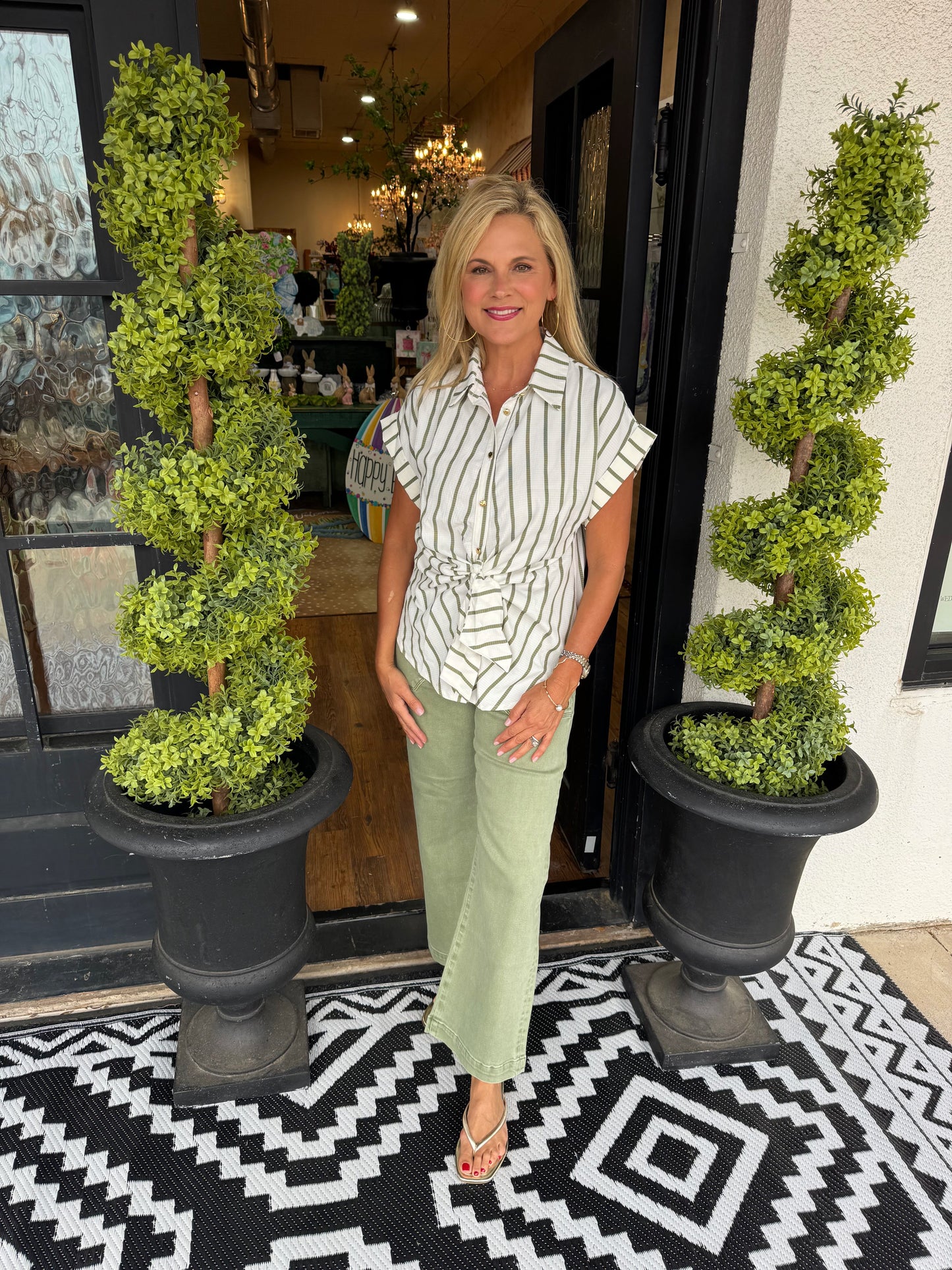 Erin Top - Olive