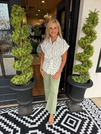 Erin Top - Olive