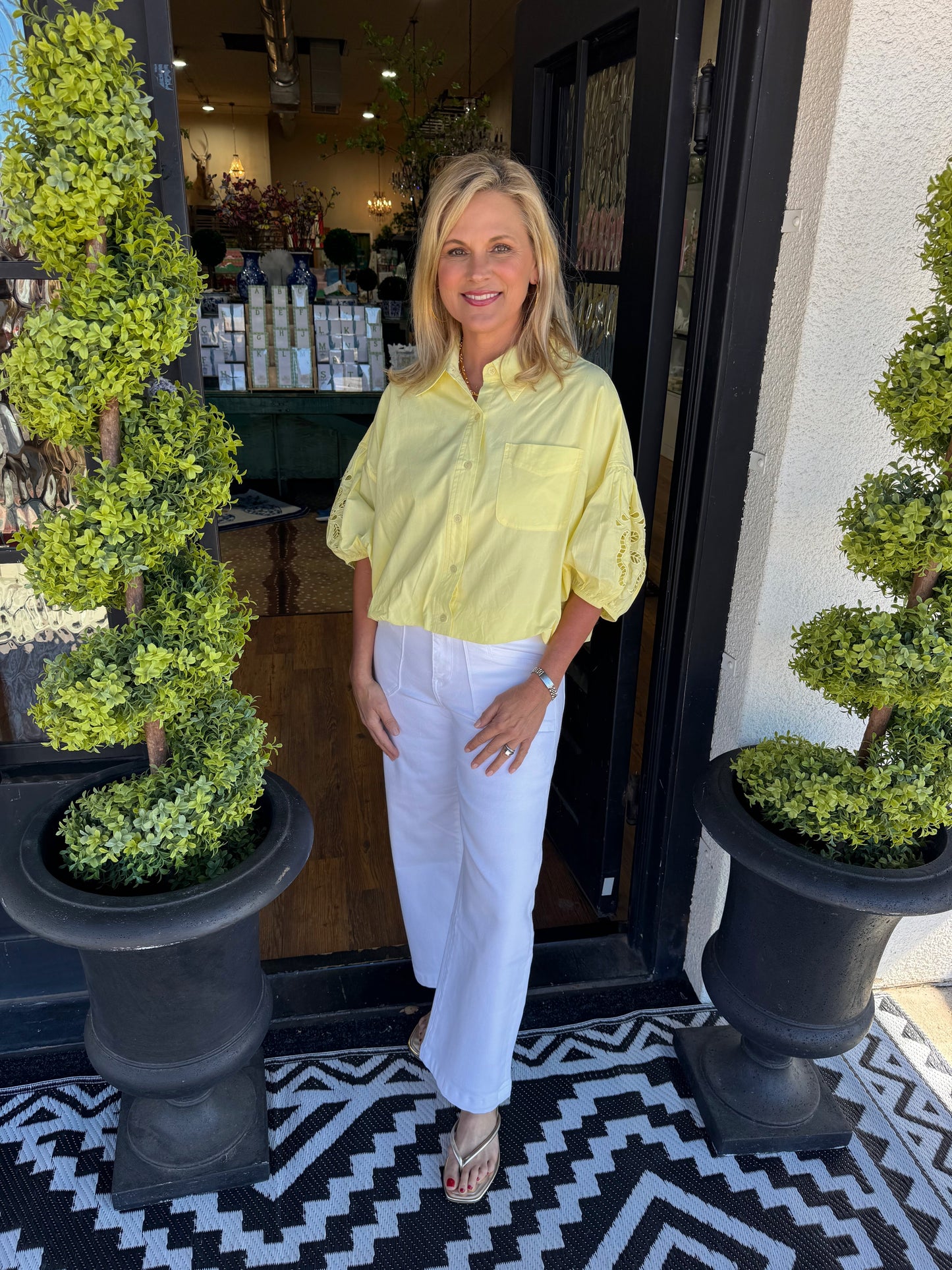 Willa Top - Lemon