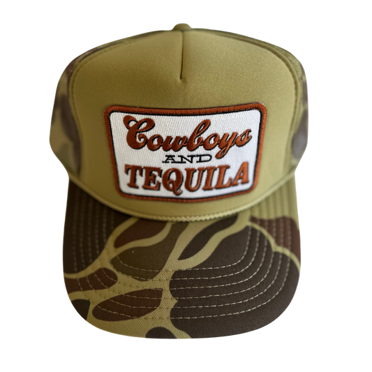 Cowboys and Tequila Trucker Hat