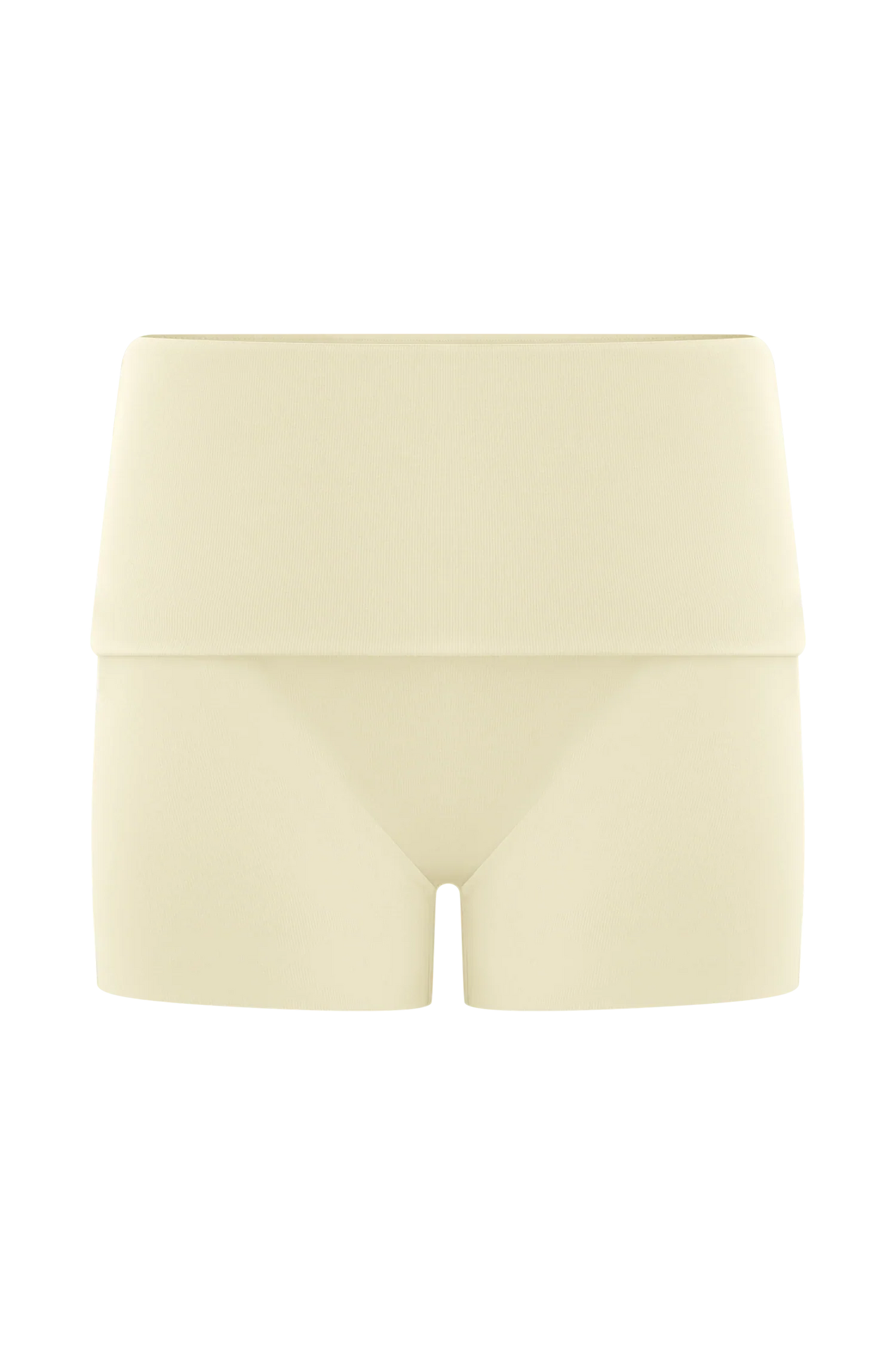 Birdie Fold Over Shorts Ivory
