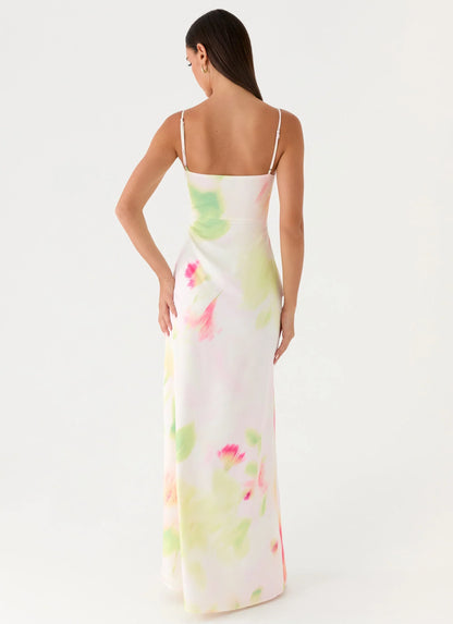 Burning Up Maxi Dress Floral Romance