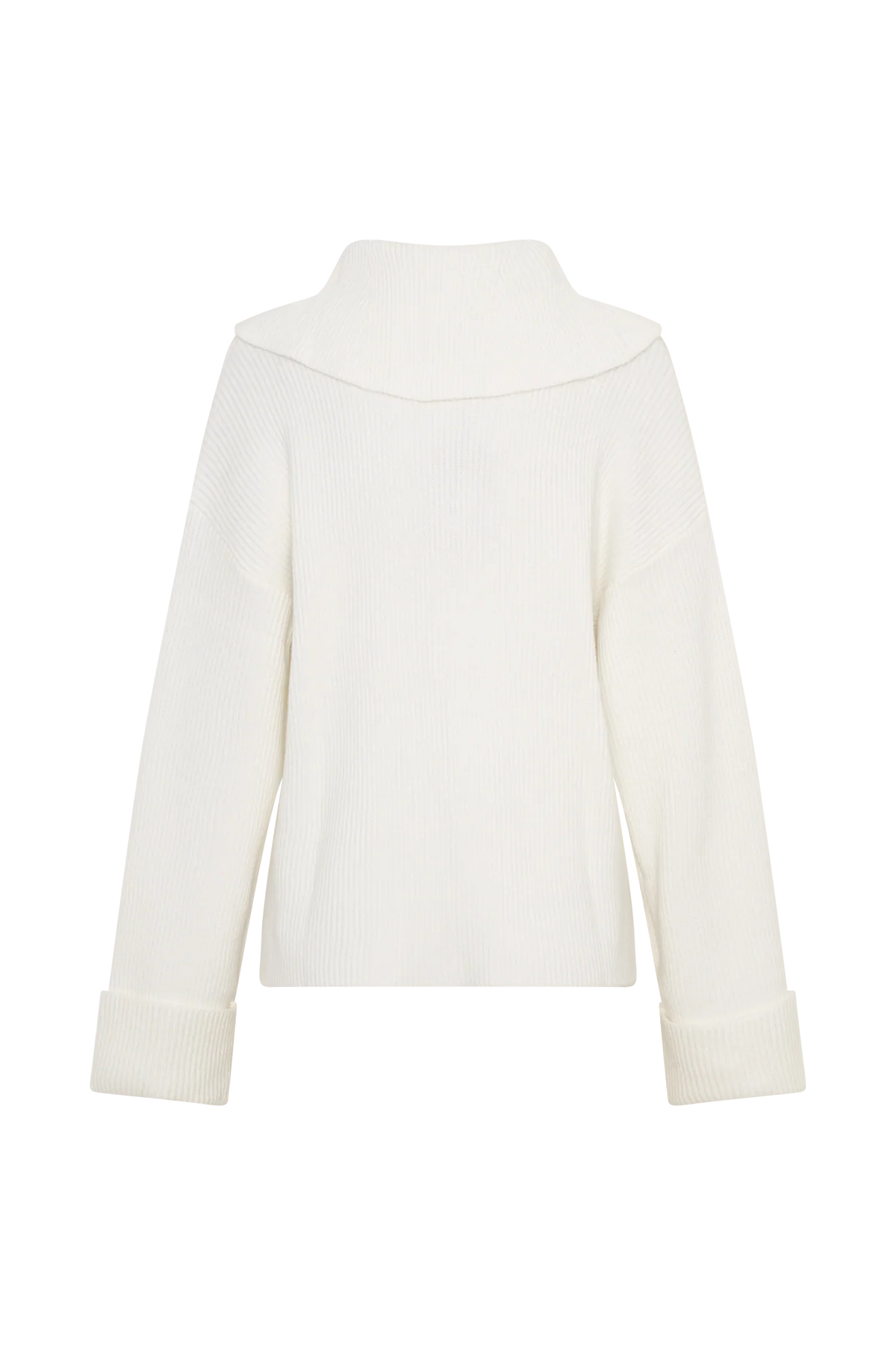 Bianka V Neck Knit Jumper Off White