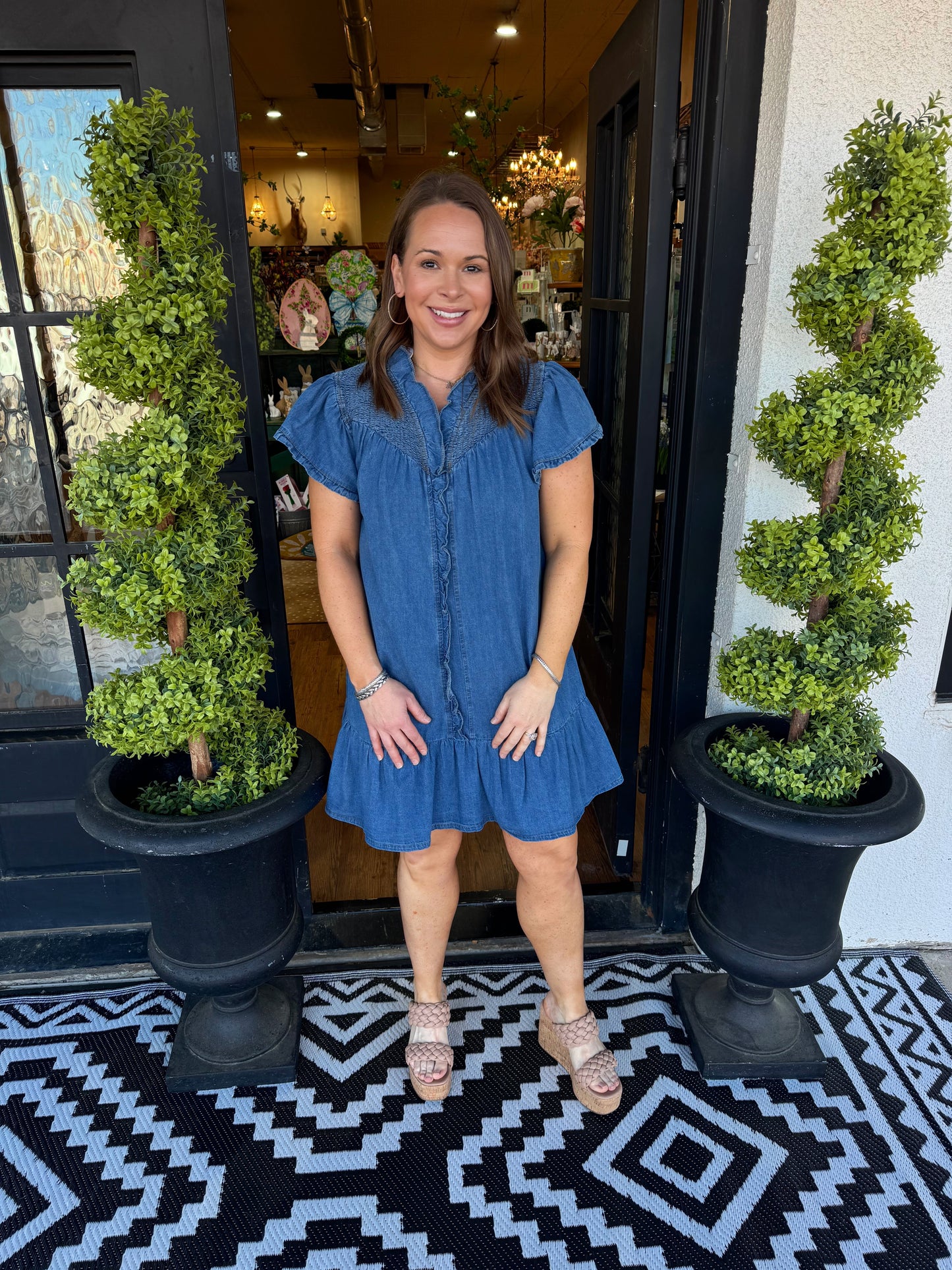 Nova Dress- Light Denim