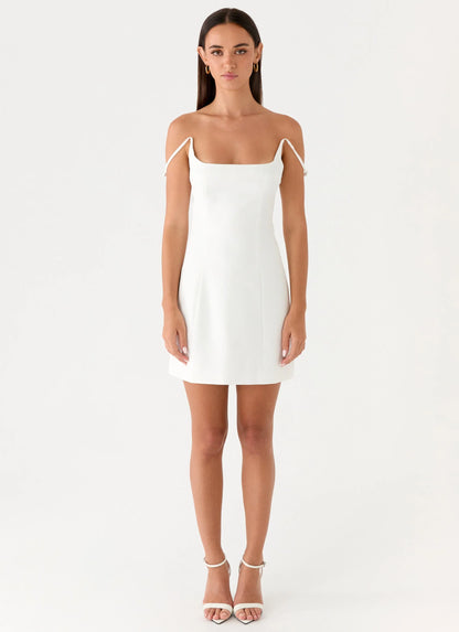 Caelia Mini Dress - White