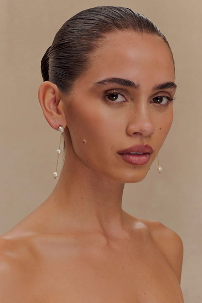 Bodhi Freshwater Pearl Drop Earrings Pearl