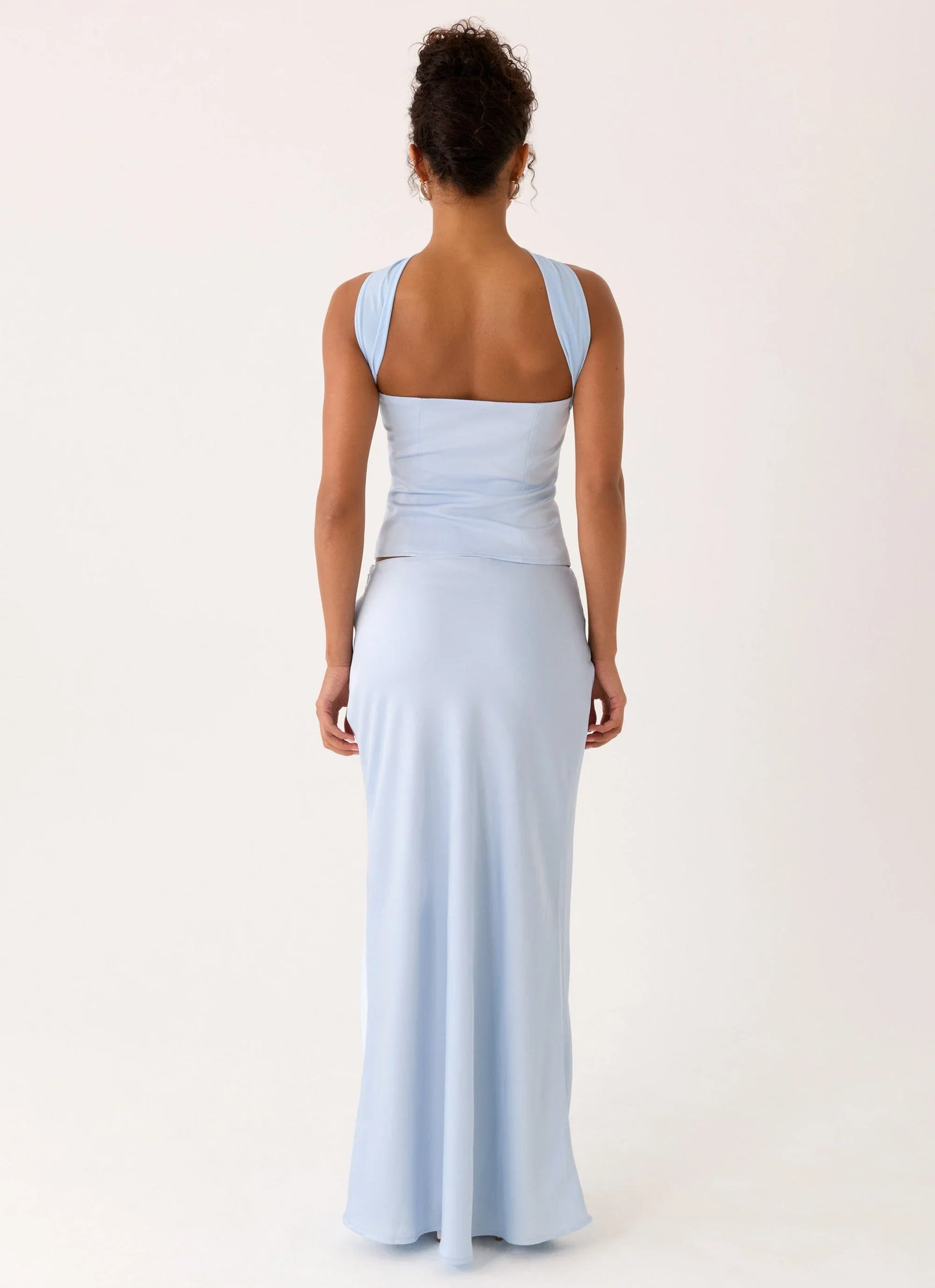 Bridgeta Maxi Skirt Blue