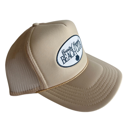 Coastal Cowgirl Beach Club Patch Trucker Hat