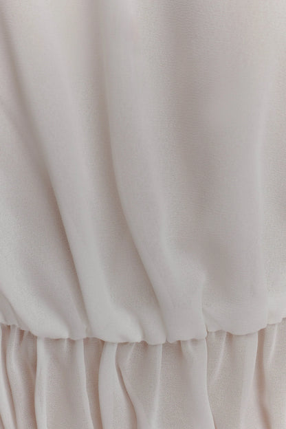 Carlie Chiffon Maxi Skirt Ivory