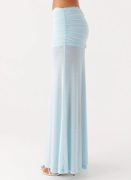 Blaze Maxi Skirt Blue