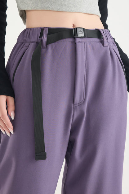 Waterproof Solid Zip Thermal Cargo Pants