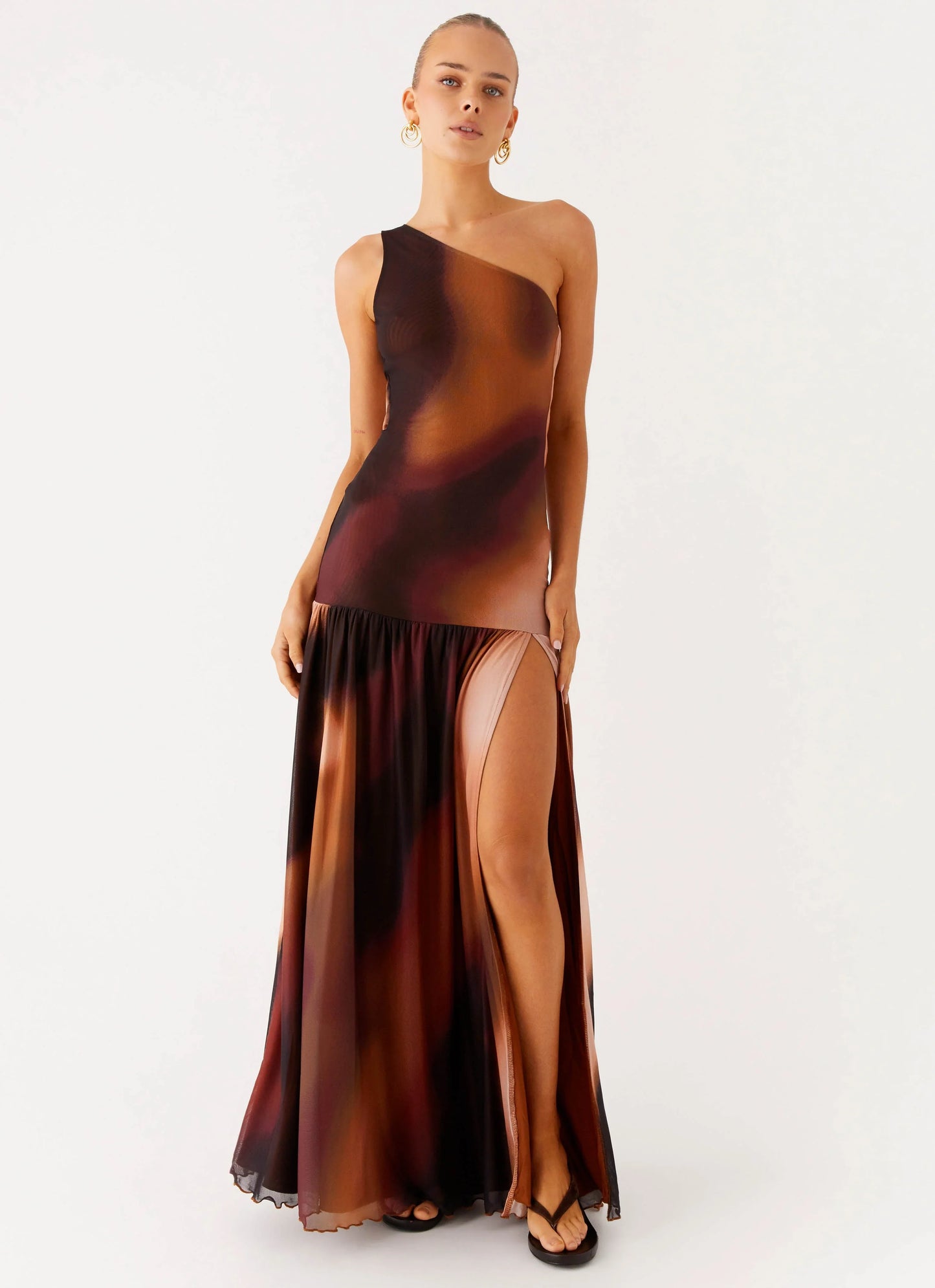 Carlina Maxi Dress Black Gradient