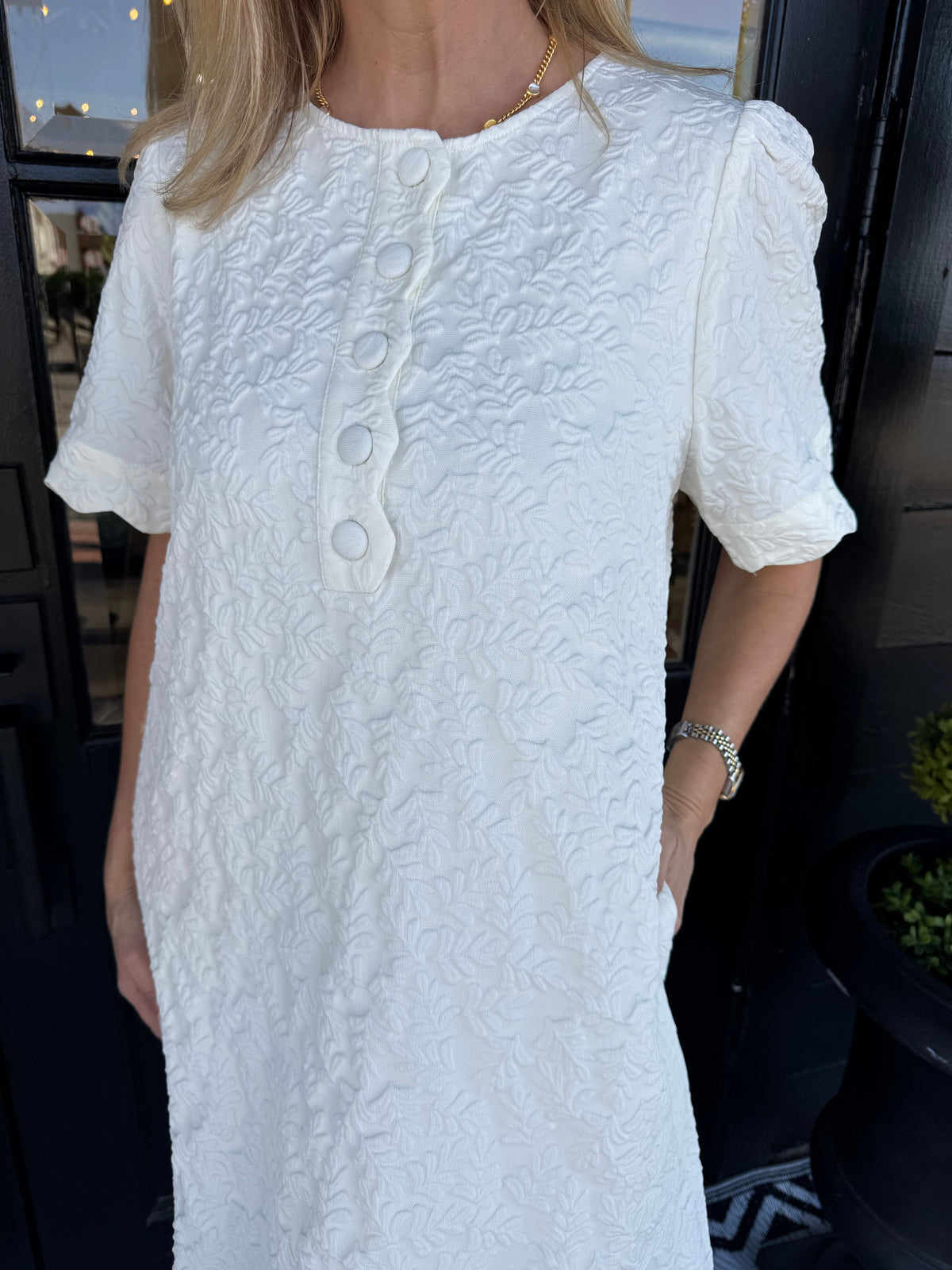 Arden Dress - Cream