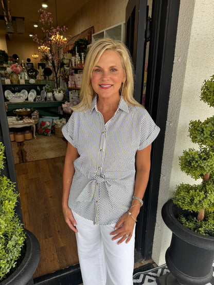 Alice Top - Navy