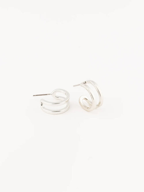 Raelynn Luxe Silver Earrings