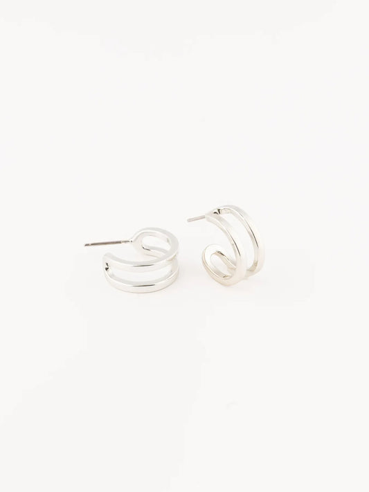 Raelynn Luxe Silver Earrings