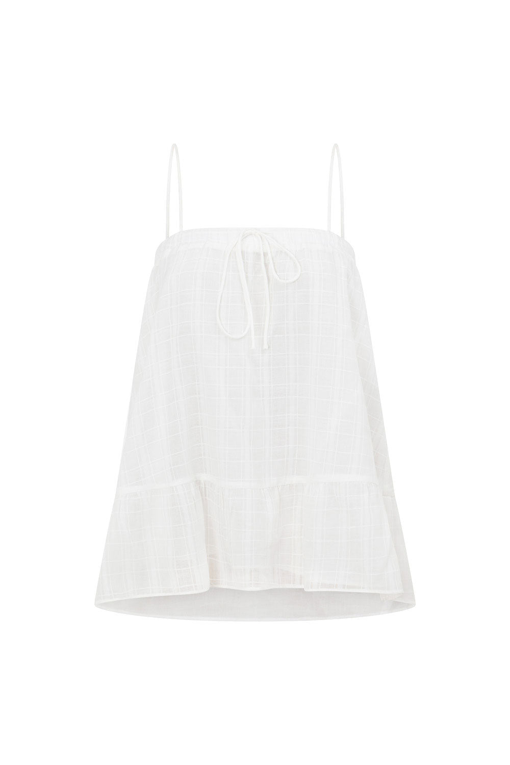 Hazel Top - White