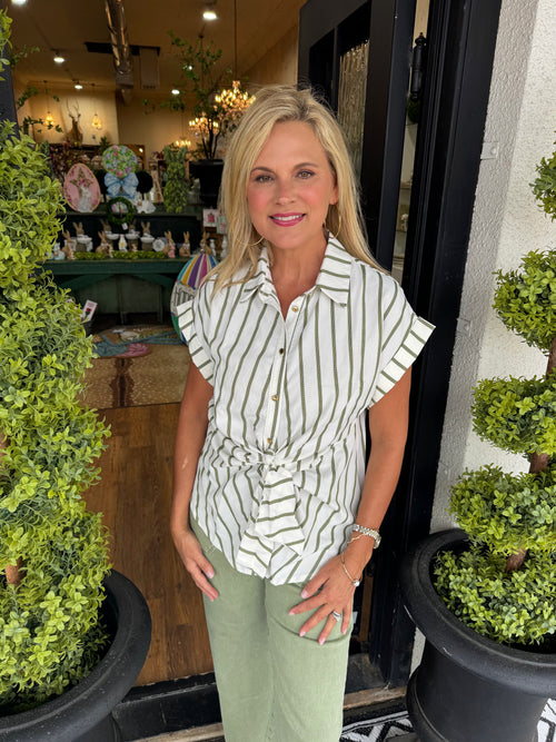 Erin Top - Olive
