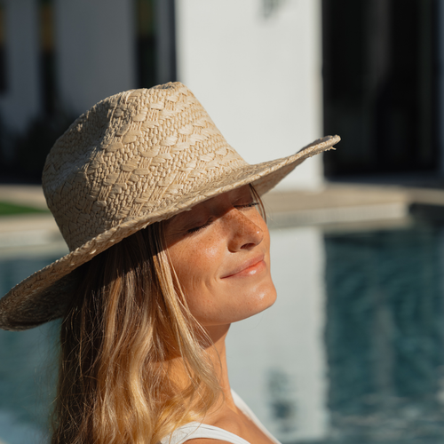 Local Beach Dune Cowboy Sun Hat