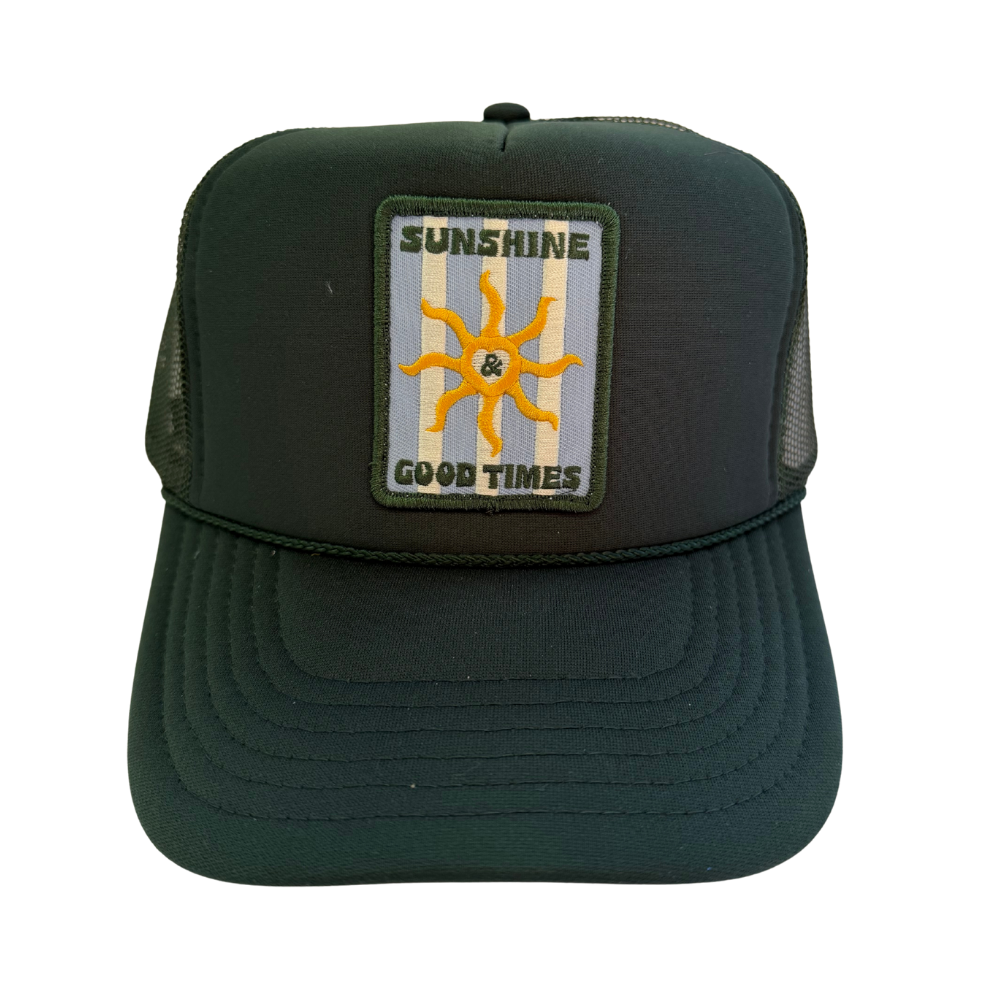 Sunshine & Good Times Trucker Hat