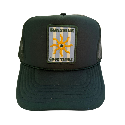 Sunshine & Good Times Trucker Hat