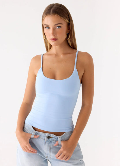 Blondie Tank Top Blue