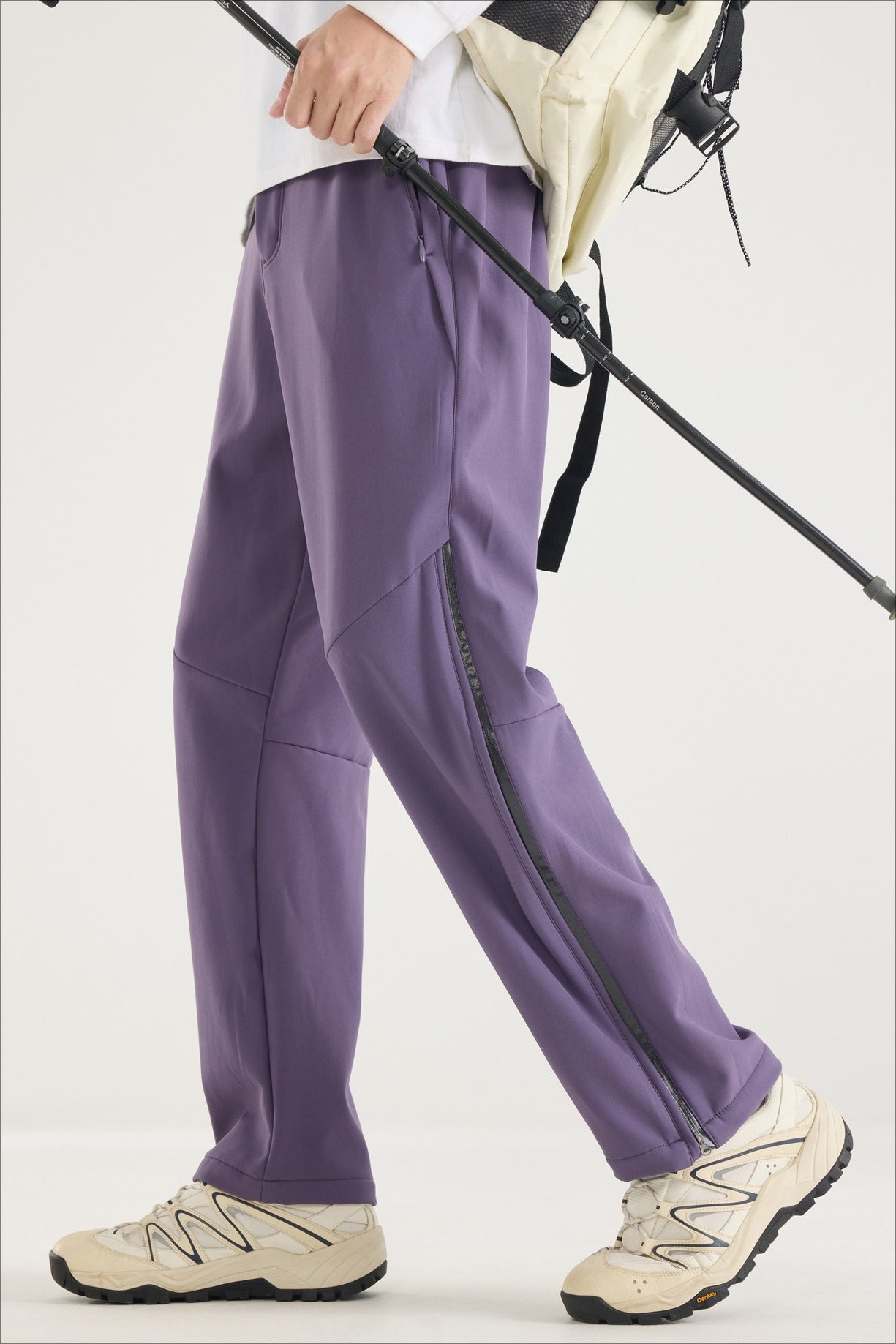 Waterproof Solid Zip Thermal Cargo Pants