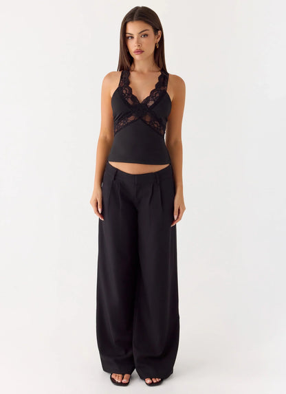 Calandra Top - Black