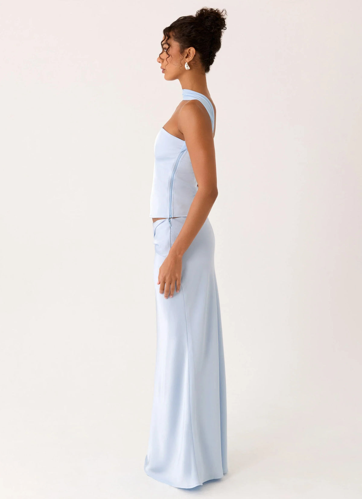 Bridgeta Maxi Skirt Blue