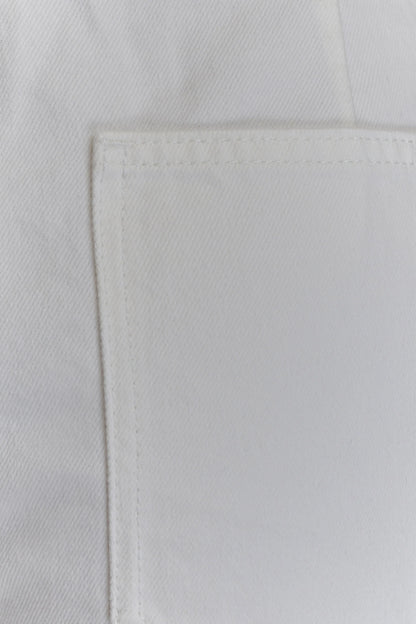 Caitlin Mid Rise Denim Jeans White