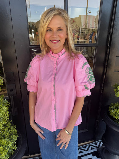 Maribel Top - Pink