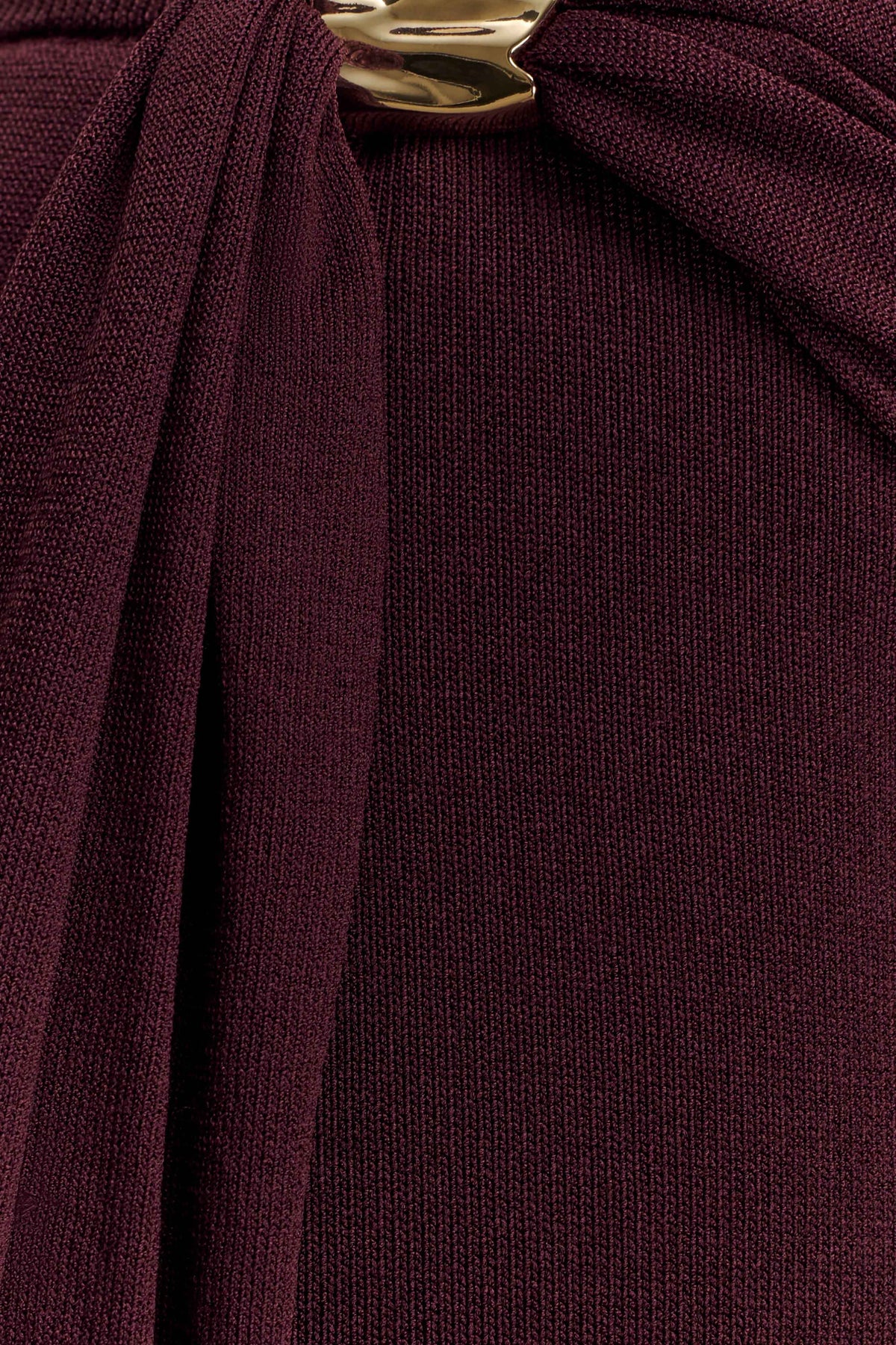 Bowie Low Rise Knit Maxi Skirt Dark Chocolate
