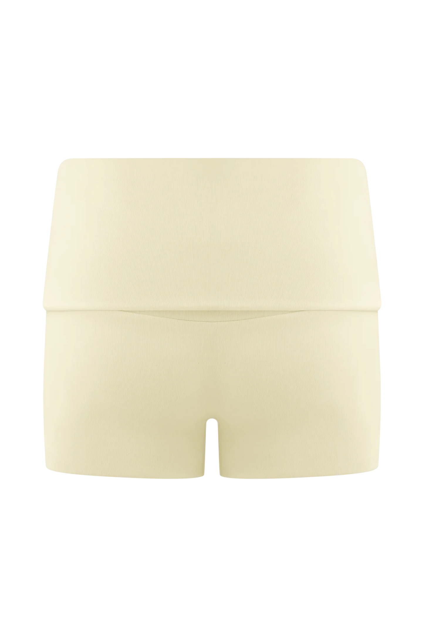 Birdie Fold Over Shorts Ivory