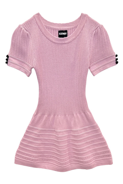 TWEEN ABIGAIL FINE GAUZE KNIT DRESS