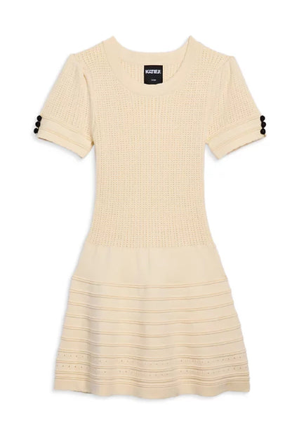TWEEN ABIGAIL FINE GAUZE KNIT DRESS