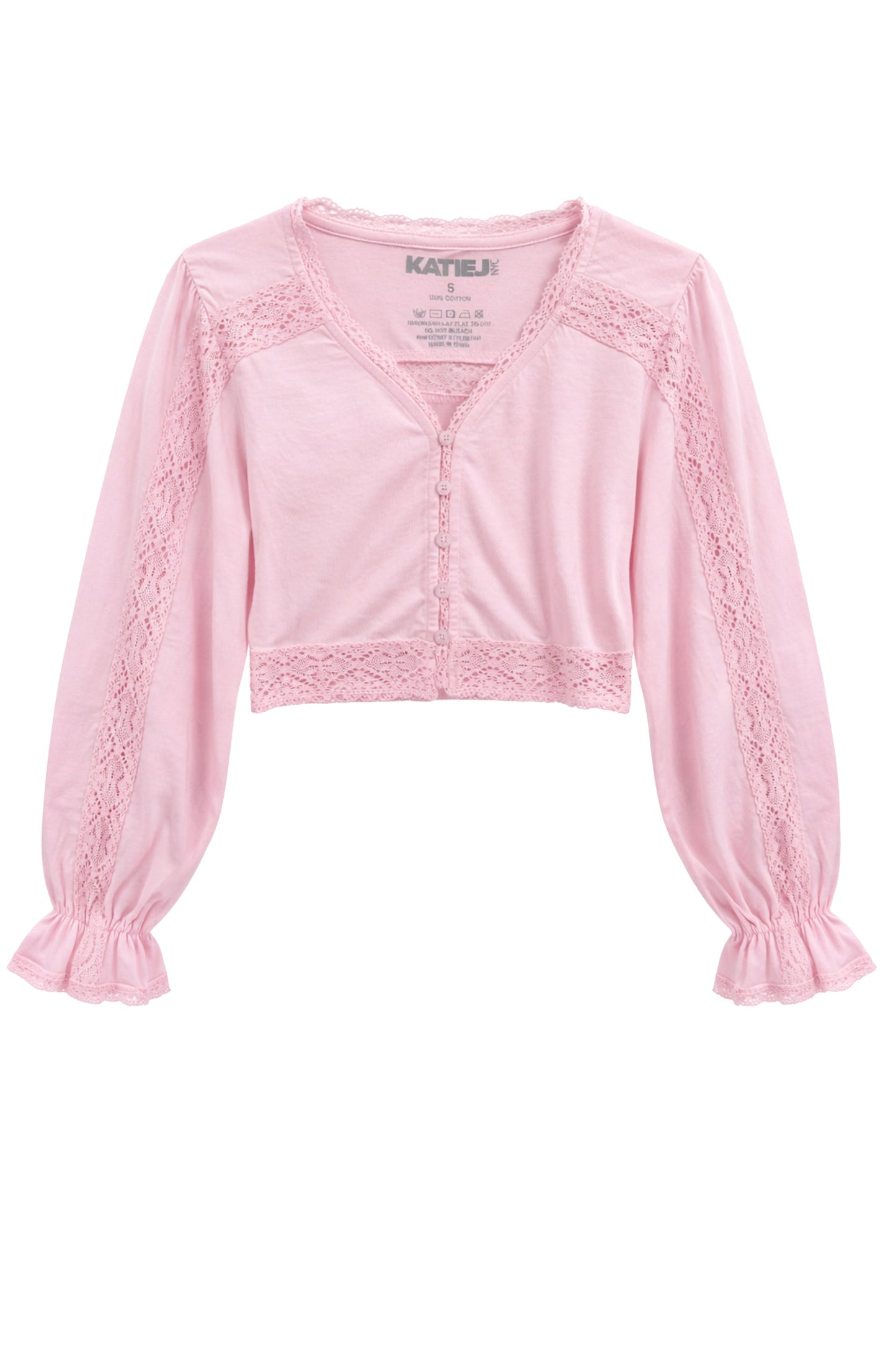 TWEEN ADDIE LACE TRIM TOP