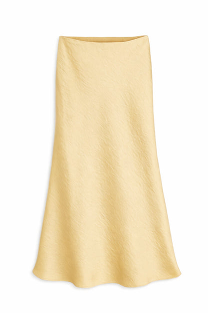 TWEEN ANASTASIA SOLID SATIN MAXI SKIRT