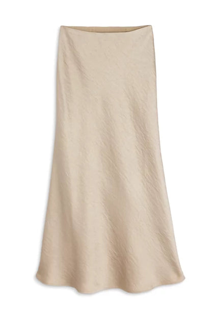 TWEEN ANASTASIA SOLID SATIN MAXI SKIRT