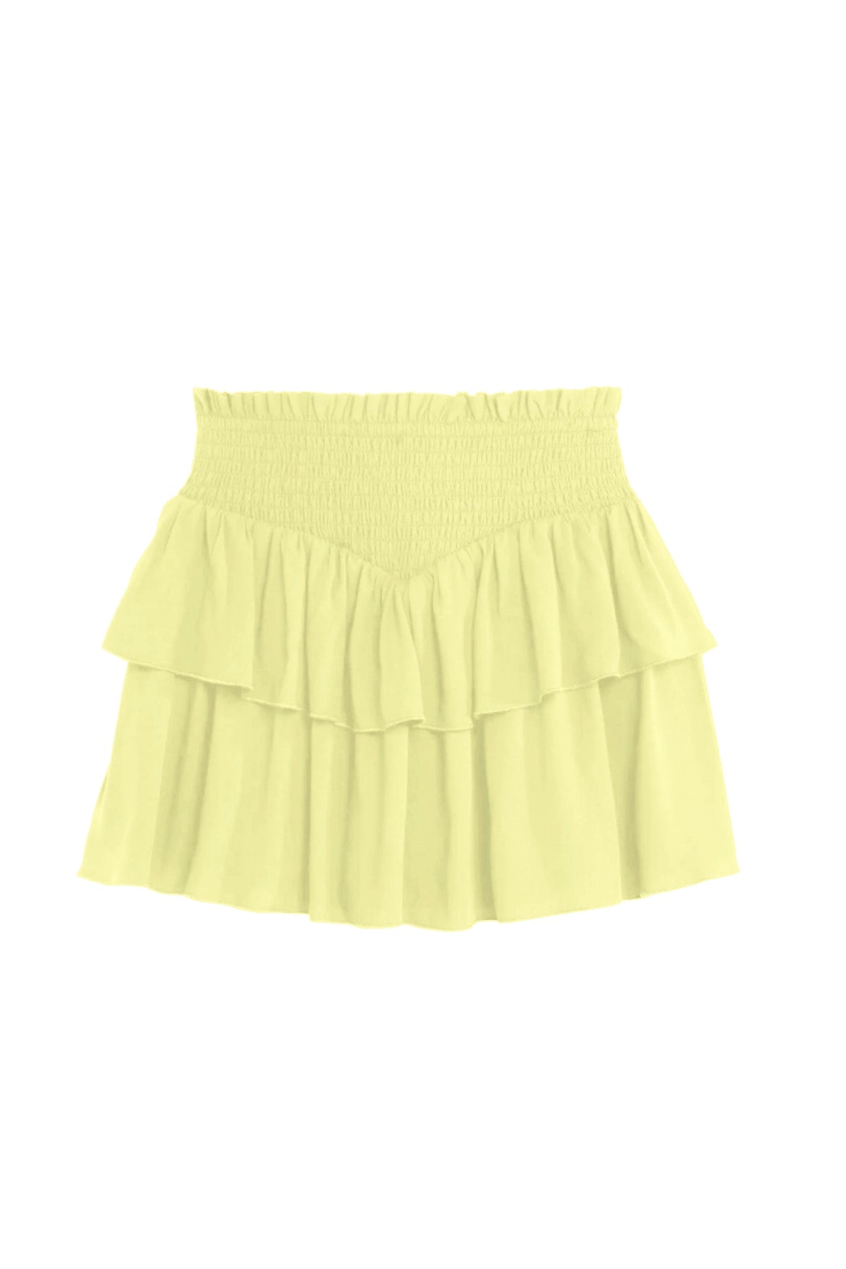 JUNIOR BROOKE SOLID SKIRT- FINAL SALE