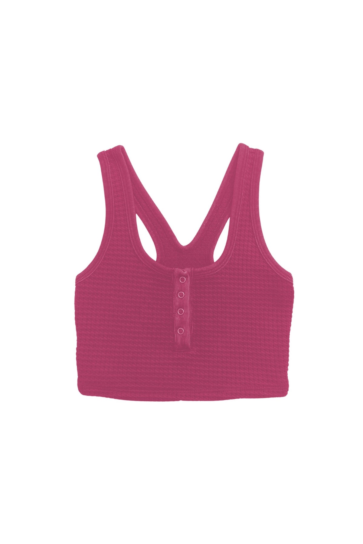 JUNIOR PACEY WAFFLE BRA TOP - FINAL SALE