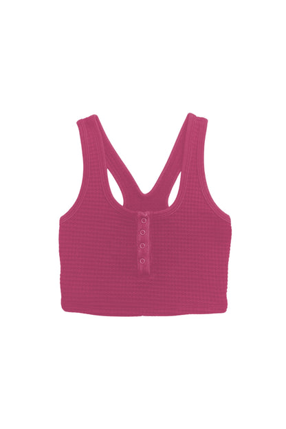 JUNIOR PACEY WAFFLE BRA TOP - FINAL SALE