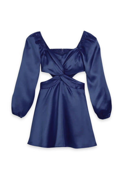 TWEEN ARI SATIN DRESS - FINAL SALE