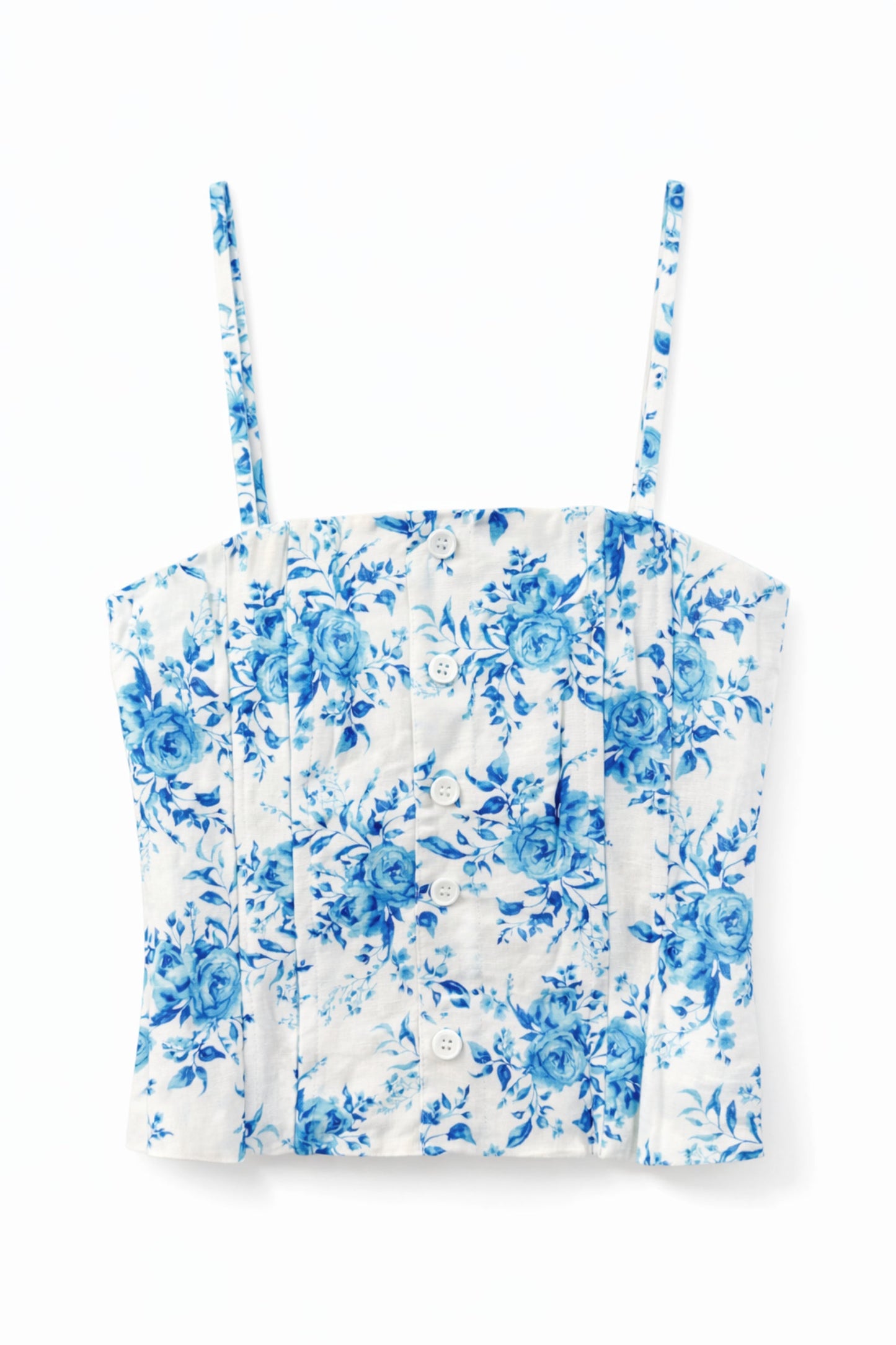 JUNIOR BANKS LINEN CORSET TOP
