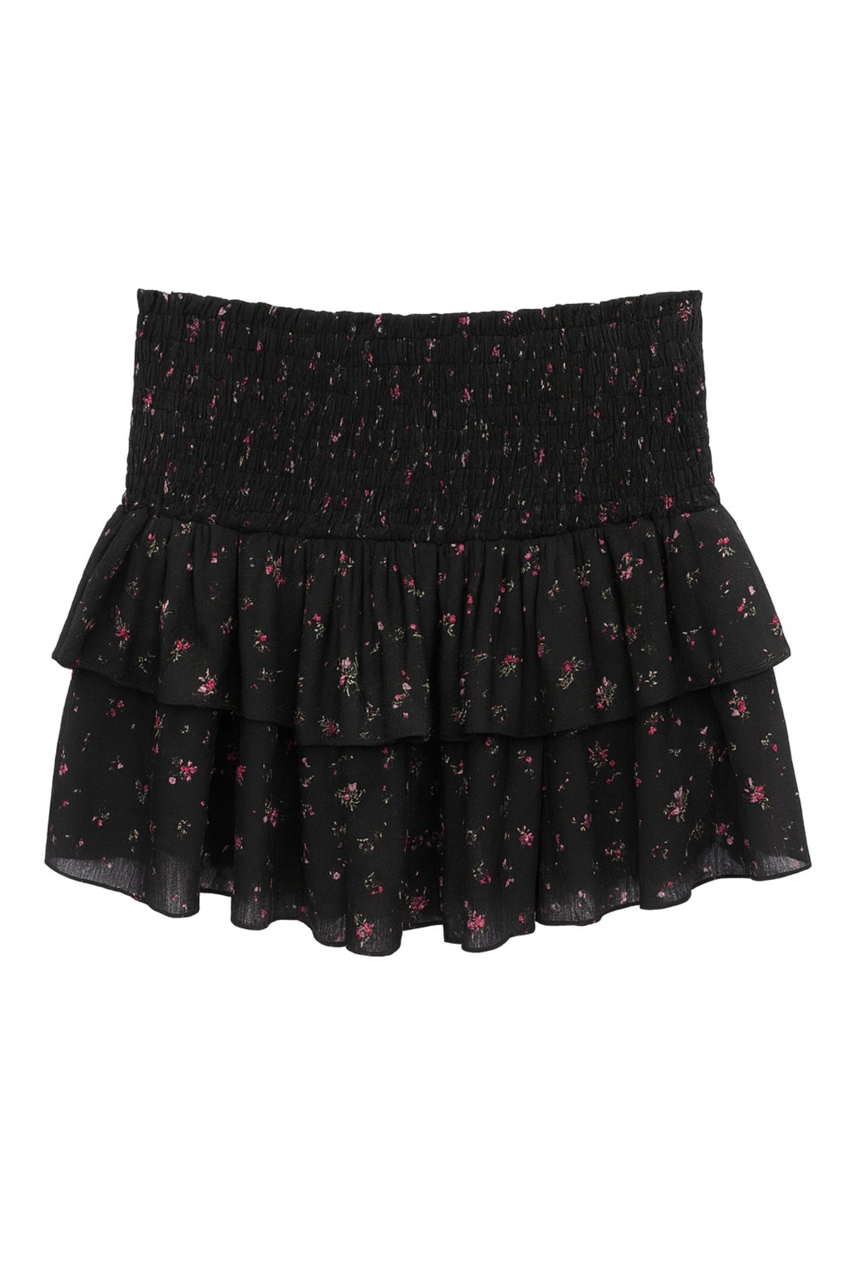 JUNIOR BIANCA PRINTED TIERED RUFFLE SKIRT - FINAL SALE