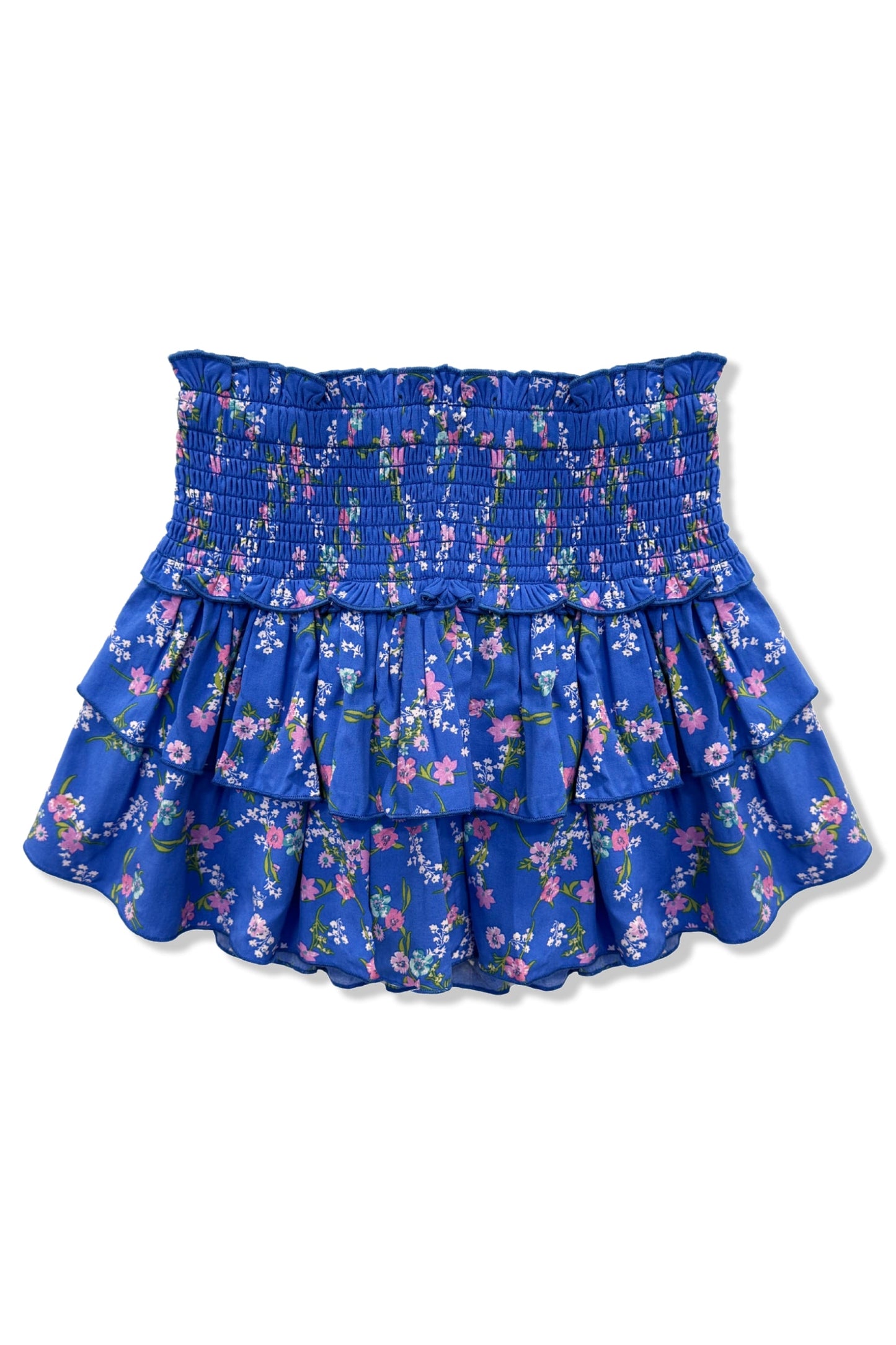 JUNIOR BIANCA PRINTED TIERED RUFFLE SKIRT - FINAL SALE