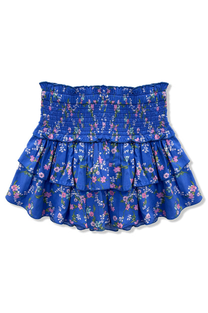 JUNIOR BIANCA PRINTED TIERED RUFFLE SKIRT - FINAL SALE