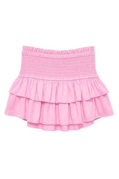 TWEEN BIANCA SOLID TIERED RUFFLE SKIRT