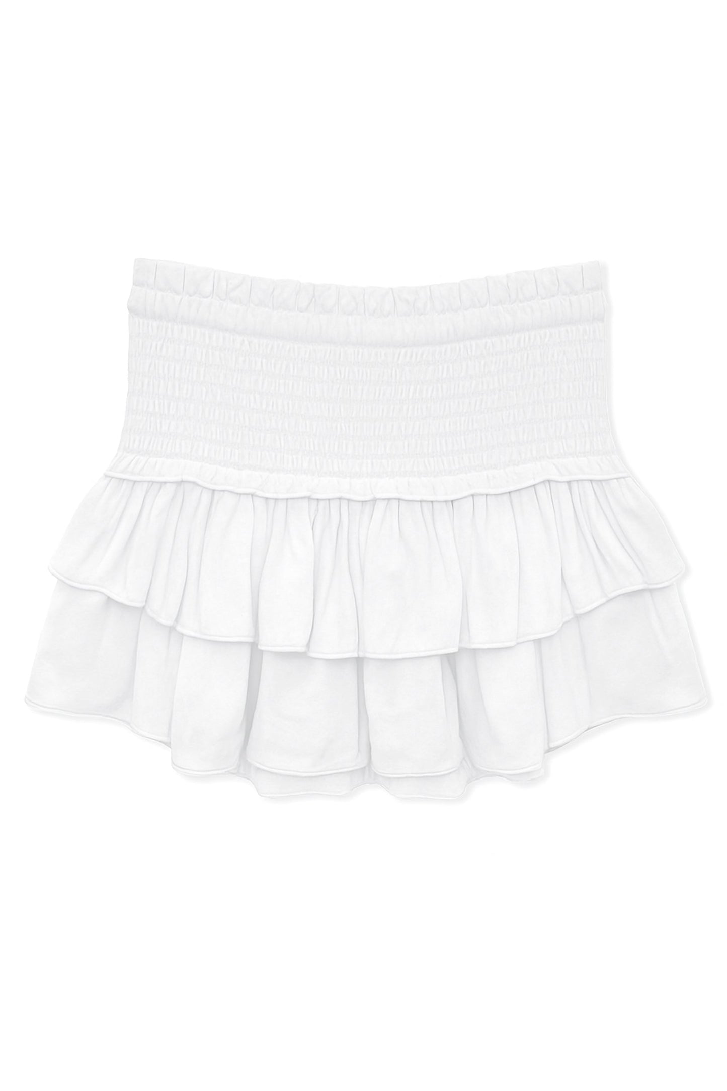 TWEEN BIANCA SOLID TIERED RUFFLE SKIRT