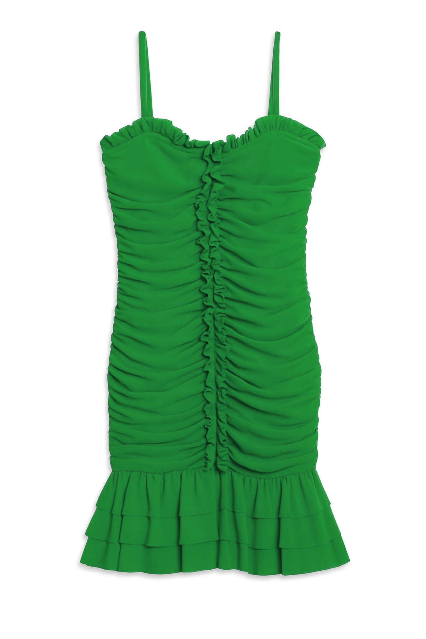 TWEEN BOBBI MESH RUFFLE DRESS